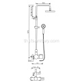 เครื่องผสมฝักบัวอาบน้ำ Thermostatic